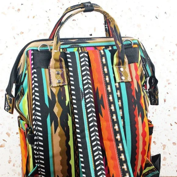 WESTERN SAN JOSE SERAPE DIAPER BAG BACKPACK | Bags | Western 